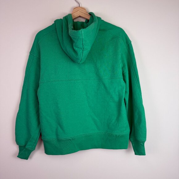 Everlane The Track Organic Cotton Popover Sweatshirt Hoodie Mint Green XXS - Picture 4 of 7